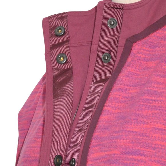 Lululemon Cocoon Bumble Rust Berry Car Coat Size S - Picture 5 of 10